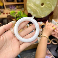 Vòng tay thạch hồng cẩm chất ngọc thiên nhiên - cam kết kiểm định - Tay nhỏ - tay tấm - Trang sức phong thủy 2024