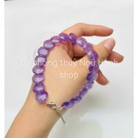 Vòng tay th.anh tím bản tròn rời có khoá siêu xinh
