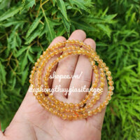 Vòng tay th.anh tóc vàng quấn size 4-5mm