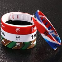 Vòng tay thể thao bóng rổ Vòng tay có thể điều chỉnh 326 Phiên bản kỷ niệm Ngôi sao Vòng tay silicon Vòng tay Madi