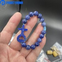 Vòng tay Thiên Tâm mix chuỗi hạt đá Lapis Lazuli VPT.091