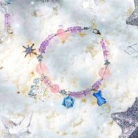 Vòng Tay Thiết Kế Joyous Connection 340 Đá TA Hồng , Tourmaline SP007868 Gypsy.lala