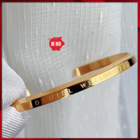 Vòng tay titan cặp đôi không đen không gỉ Trang sức Bé Heo BHLT209 - Màu vàng - S - nữ