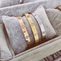 VÒNG TAY TITAN CATIER KHÓA CÀI