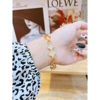 VÒNG TAY TITAN CỎ 4 LÁ - TITAN CHUẨN LOẠI 1 SIÊU BỀN MÀU