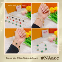 Vòng Tay Titan, Lắc tay TITAN V/C..A Cỏ 4 lá cao cấp loại 1 - 𝐍𝐀𝐚𝐜𝐜 - 𝐍𝐠𝐚̂𝐧 𝐀𝐧𝐡 𝐀𝐜𝐜 LT21