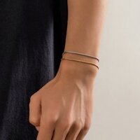 Vòng tay titan nam MR.Bracelet MS03 phong cách sành điệu, sáng bóng được nhiều người ưa chuộng