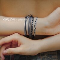 Vòng Tay Tông Đen TX's Handmade Vintage - The Muse Collection