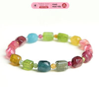 Vòng Tay Tourmaline Hàng 5A Viên Trụ Size Từ 7 Đến 9ly Lắc Tay Đá Phong Thủy Thời Trang - Ngọc Trai Trường Thịnh