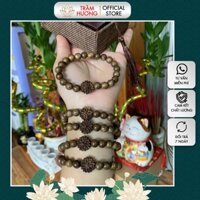 Vòng Tay Trầm Hương Mix Charm Hoa Sen - Trầm Hương Tốc Vườn  Phong Thủy, Hương Thơm Dịu Nhẹ VTTH5