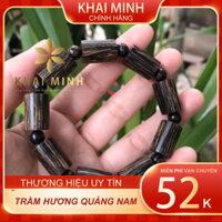 Vòng tay trầm hương nam nữ đốt trúc - Trầm Hương Sánh Chìm - Cam kết hàng chất lượng, đổi trả miễn phí.