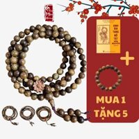 Vòng Tay Trầm Hương Tốc Chuỗi Tràng Hạt 108 Liên Mộc hương