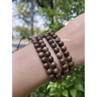 Vòng Tay Trầm Hương Tốc Lào Chuỗi Tràng Hạt 6ly 108