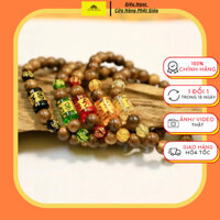 Vòng Tay Trầm Hương, Vòng Đeo Tay Khắc Chữ Ommani Mang Lại May Mắn Bình An Cho Gia Chủ.