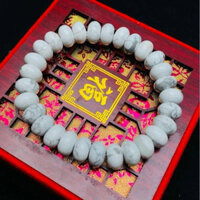 Vòng tay trứng cứt bánh xe bạch Tùng trắng