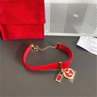 Vòng Tay Vải Nhung Đỏ Có Thể Điều Chỉnh Được