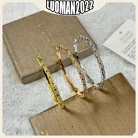 Vòng tay xương rắn đính kim cương giả đầy đủ