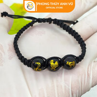 Vòng Tết Chỉ May Mắn Tam Hợp tỵ dậu sửu - Vòng tam hợp quý nhân tỵ dậu sửu - Bảo hành 12 tháng