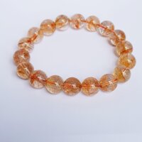 Vòng Thạch Anh Tóc Đỏ Thiên Nhiên VIP - 12 ly