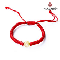 Vòng thắt dây đỏ - Ngọc Quý Gemstones - Thạch anh tóc vàng