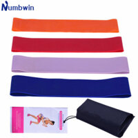 Vòng thun cao su 500 Fitness Yoga Elastic Band 5-40lbs Bốn sức đề kháng hông Tập luyện căng thẳng Hàng có sẵn