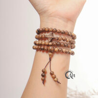 Vòng Trầm 108 Hạt Thánh Giá - An Lạc Từng Bước Chân (Tặng hộp gấm)