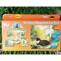 Võng Treo Cửa Kính Có Giác Hút Cho Mèo