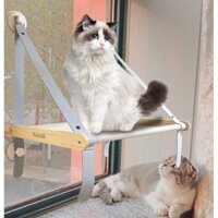 Võng treo cửa sổ cho mèo sưởi ấm tắm nắng