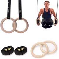 Vòng Treo Gymnastic Rings Hỗ Trợ Tập Dip Với Xà Đơn, GYM Ring Ngoài Trời Hot