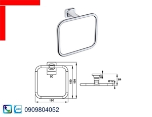 Vòng treo khăn Fortune 580.41.410