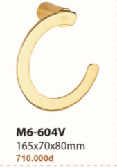 Vòng treo khăn inox 304 BAO M6-604V