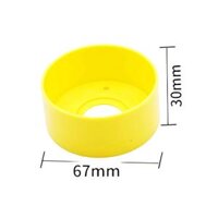 Vòng tròn bảo vệ nút nhấn, công tắc dừng khẩn + Nhãn Emergency Stop (67x30x22mm)