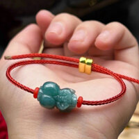 Vòng Tỳ Hưu Đá Lam Ngọc siêu xinh