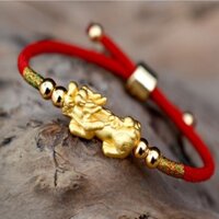 VÒNG TỲ HƯU MẠ VÀNG 24K ( BẠC 999 )