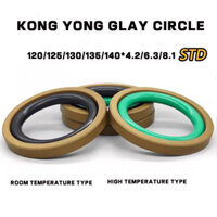 Vòng vui vẻ lỗ STD Đường kính ngoài 120 / 125 / 130 / 135 / 140 Độ dày 4.2 / 6.3 / 8.1 Trục chuyển động xoay Vòng vui mừng Vòng đệm dầu thủy lực Vòng đệm O-Ring 0C3H