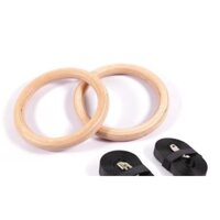 Vòng xà treo Ring Dip gỗ Bạch Dương Vòng xà tay gymnastic rings Vòng xà treo thể dục giá siêu rẻ