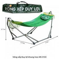 Võng Xếp Duy Lợi Lưới Cỡ Đại Dày Rộng Đảm Bảo Chịu Lực 250kg, Hãng Chất Lượng Cao