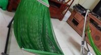 Võng xếp gọn sơn tĩnh điện, khung dày kèm lưới chắc chắn BA1107