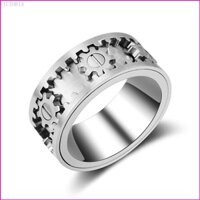 Vòng xoay nam VIC Vòng xoay bằng thép không gỉ Vòng đeo tay nam bạc