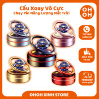 Vòng xoay vô cực trang trí ô tô pin chạy năng lượng mặt trời, Dải thiên hà quay vô cực khuếch tán tinh dầu xe hơi