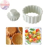 Vonluxu 2 Cái / bộ Khuôn Nướng Ren Hoa Mini Cupcake Bánh Quy Khuôn Bánh Quy Bánh Quy Trứng Trái Cây DIY Khuôn Nhà Bếp Bánh Ngọt Dụng Cụ Nướng Bánh VN