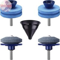Vonluxu 4 Máy Mài Lưỡi Cắt Cỏ, Máy Mài Lưỡi Cắt Cỏ Corundum Hai Lớp, Máy Xay Lưỡi Mài Mòn Đa Năng VN