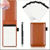 Vonluxu Đa Năng Bỏ Túi Planner A7 Notebook Nhỏ Notepad Note Book Da Nhật Ký Kinh Doanh Ghi Nhớ Văn Phòng Trường Học Văn Phòng Phẩm VN