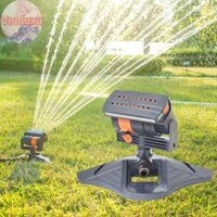 Vonluxu Nâng cấp phạm vi phun nước có thể điều chỉnh để tưới cỏ, sân vườn và sân vườn. 16 Máy phun nước dao động tuabin Mini VN
