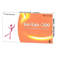 Voritab – 200mg điều trị nhiễm aspergillus xâm lấn, nhiễm nấm Candida