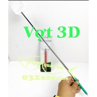 Vợt 3D inox cán màu