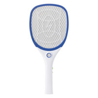 Vợt bắt muỗi Rạng Đông RD.03 điện áp đầu ra 3.0 sử dụng pin sạc tích hợp đèn LED chiếu sáng, đa năng an toàn cho trẻ nhỏ