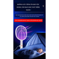 Vợt bắt muỗi, vợt bắt muỗi tự động 2in1, vợt bắt côn trùng, vợt bắt muỗi tích điện, vợt hút muỗi