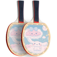 Vợt bóng bàn Cinnamoroll tùy chỉnh cho trẻ em gái dễ thương đáng yêu học sinh tiểu học bộ ván thẳng đặc biệt có hình dáng cao cấp bộ hoạt hình 2025.3.16
