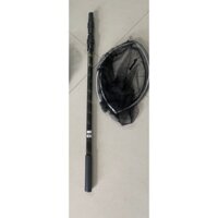 Vợt cá cán hoa vớt cá 2m1 nhựa cao cấp siêu bền